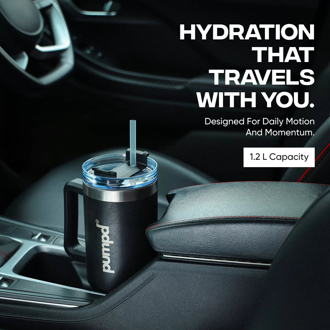 Pumpd Chugger Tumbler –
Stay Hydrated in Style