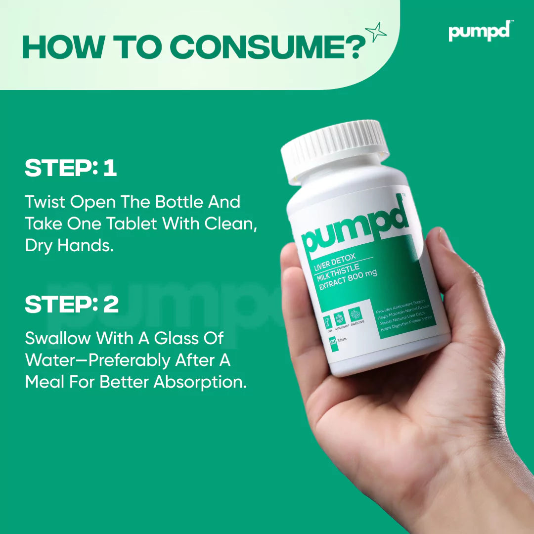 PUMPD Liver Detox Combo Packs for daily liver support