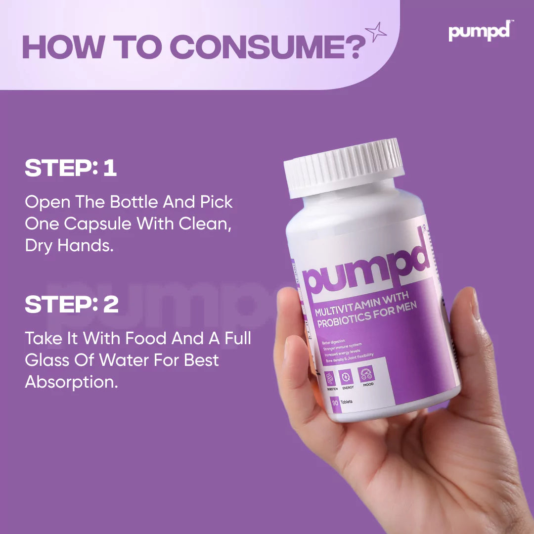 Multivitamin With Probiotics For Men