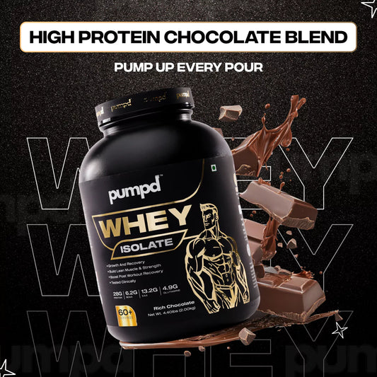 Whey Protein Isolate
| Rich Chocolate | 2 kg (4.4 lbs)