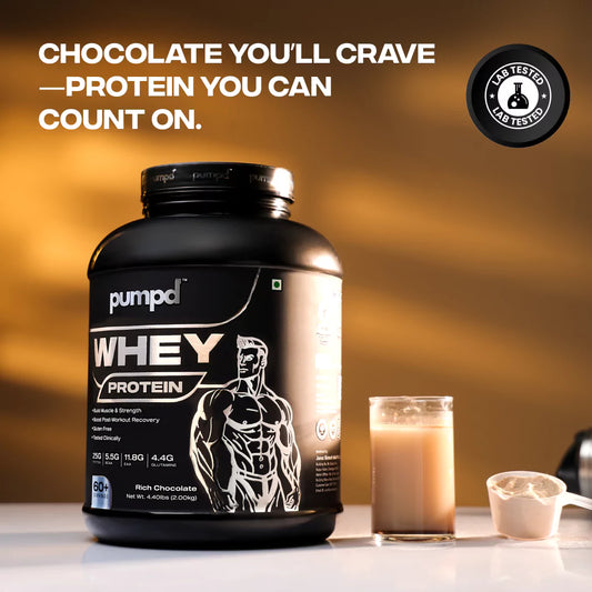 Pumpd Whey Protein - Rich Chocolate 2Kg