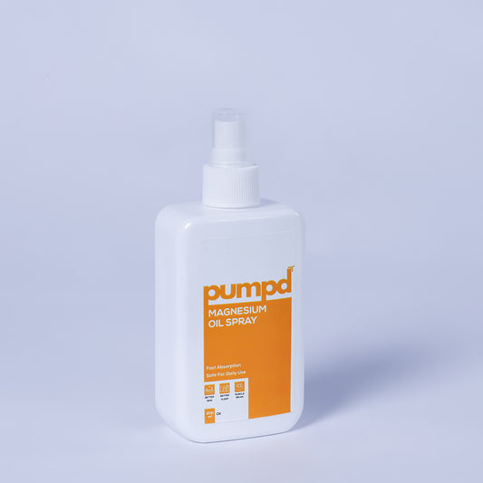 Pumpd Magnesium Oil Spray for Relaxation and Sleep | 200 ML | On-the-go Relief