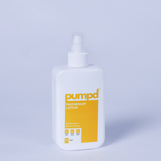 Pumpd Magnesium Lotion for Deep Sleep & Muscle Relaxation | 250 ML | Easy Application