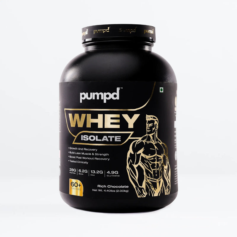 PUMPD Whey Protein Isolate Rich Chocolate 2 kg protein powder