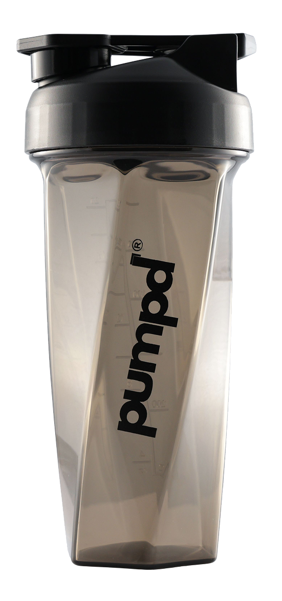 Geometric Brown Shaker Bottle