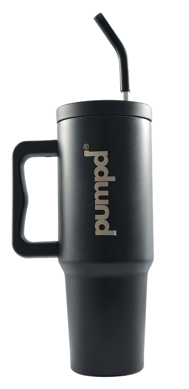Pumpd Pro Tumbler with Straw and Handle