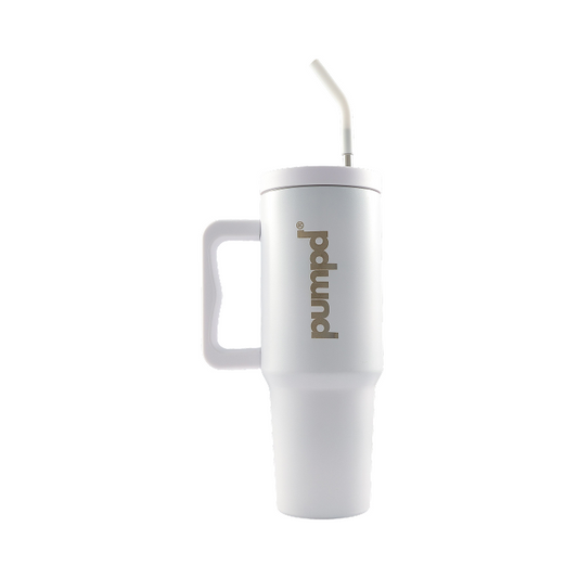 Pumpd Pro Tumbler with Straw and Handle