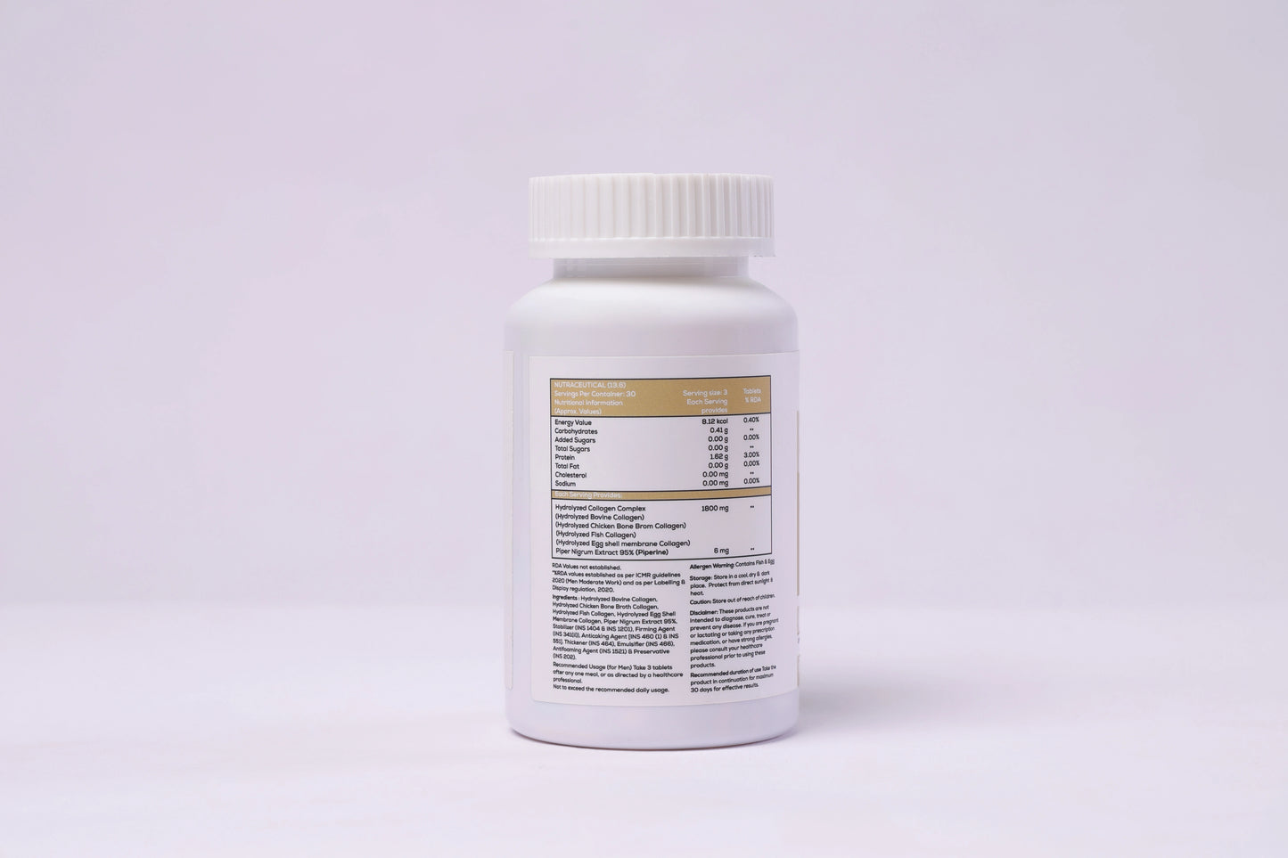 Pumpd Multi Collagen Protein tablets supplement for collagen and protein intake