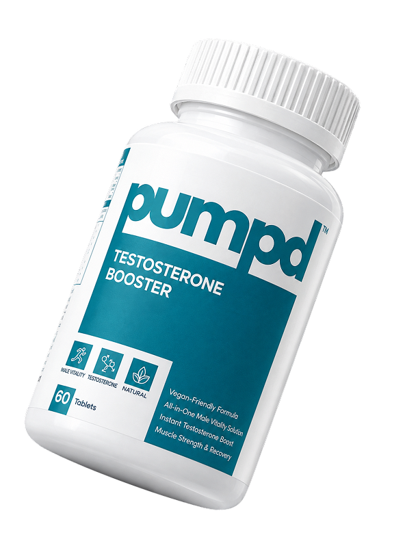 Pumpd Testosterone Supplement for Men bottle