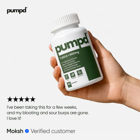 PUMPD TUDCA supplement for daily wellness and liver support