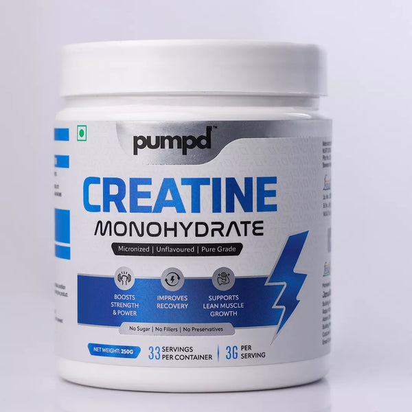 Pumpd Micronized Creatine Monohydrate 250g