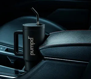 Pumpd Pro Tumbler with Straw and Handle
