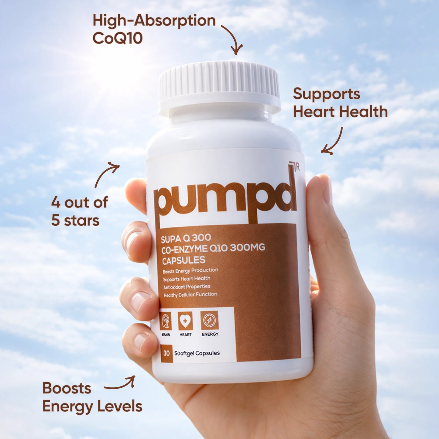 SUPA Q 300 Coenzyme Q10 300 mg Capsules
