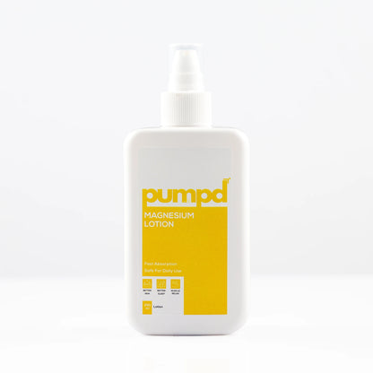Pumpd Magnesium Lotion for Deep Sleep & Muscle Relaxation | 250 ML | Easy Application