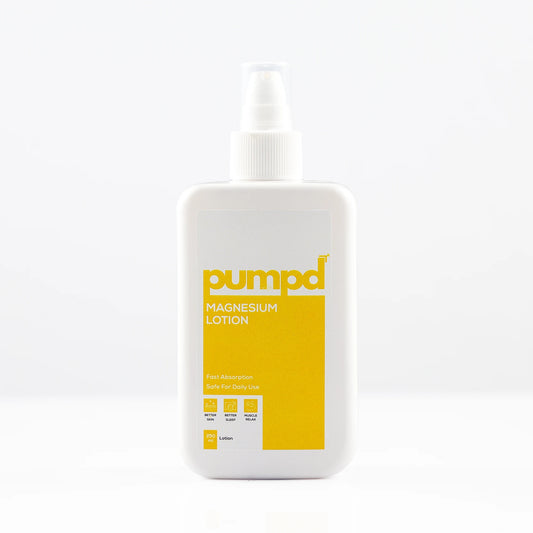 Pumpd Magnesium Lotion for Deep Sleep & Muscle Relaxation | 250 ML | Easy Application