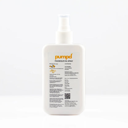 Pumpd Magnesium Oil Spray for Relaxation and Sleep | 200 ML | On-the-go Relief