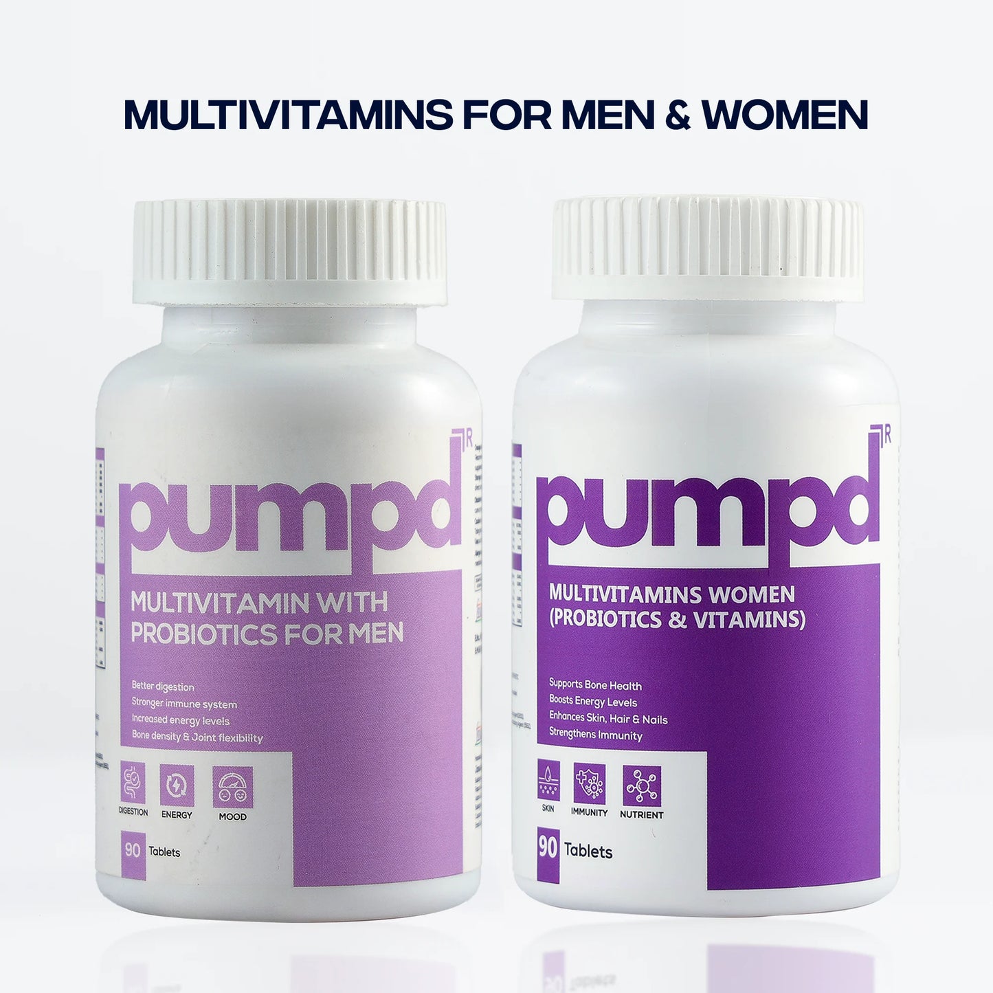 Multivitamin with Probiotics for Men & Women – Combo Pack