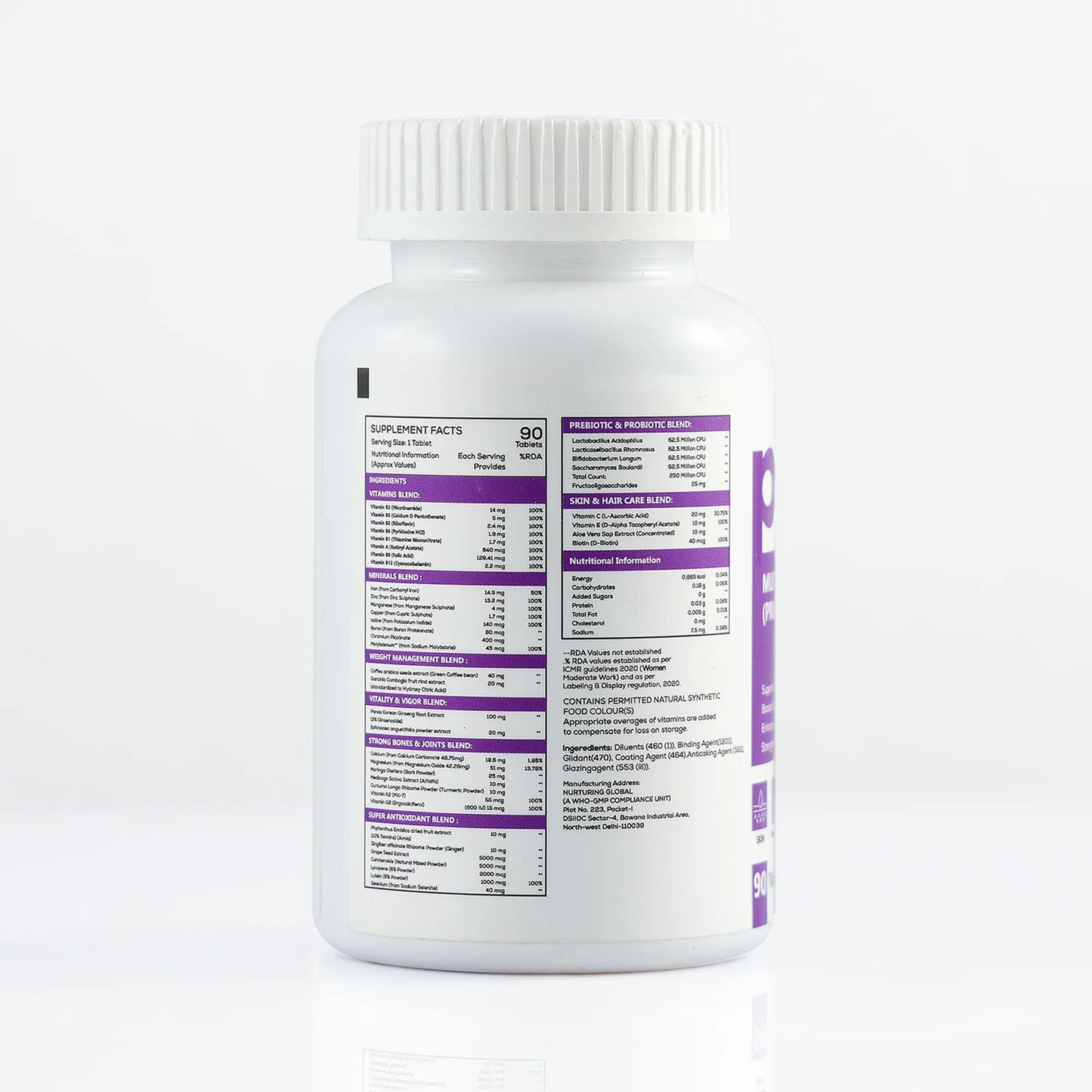 Multivitamin With Probiotics For Women
