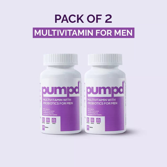 Multivitamin With Probiotics for Men – Combo Packs