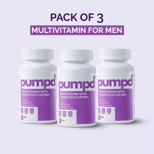 Multivitamin With Probiotics for Men – Combo Packs