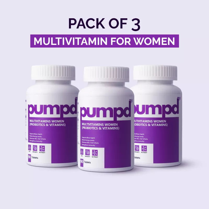 Multivitamin With Probiotics For Women - Combo Packs