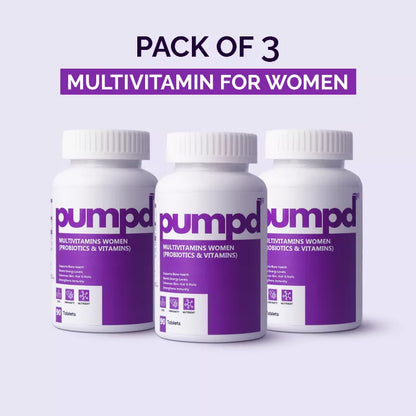 Multivitamin With Probiotics For Women - Combo Packs