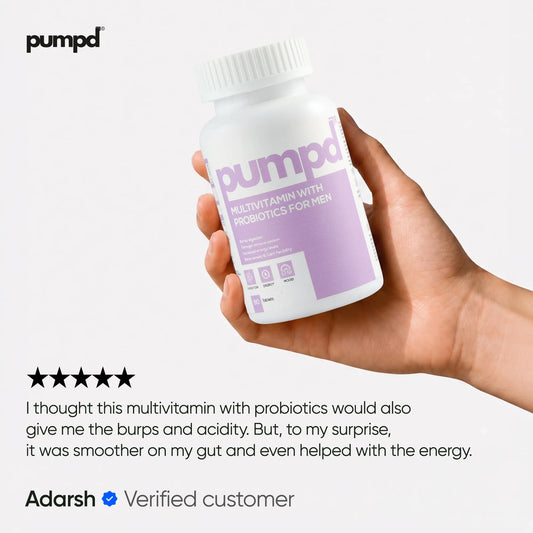 PUMPD men's wellness multivitamin supplement