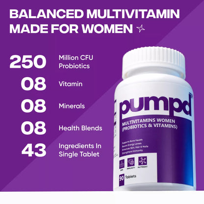 Multivitamin With Probiotics For Women