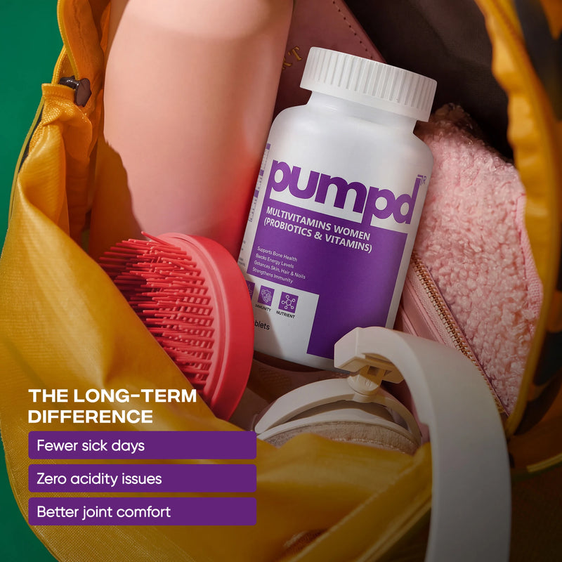 Multivitamin with Probotics - Pumpd