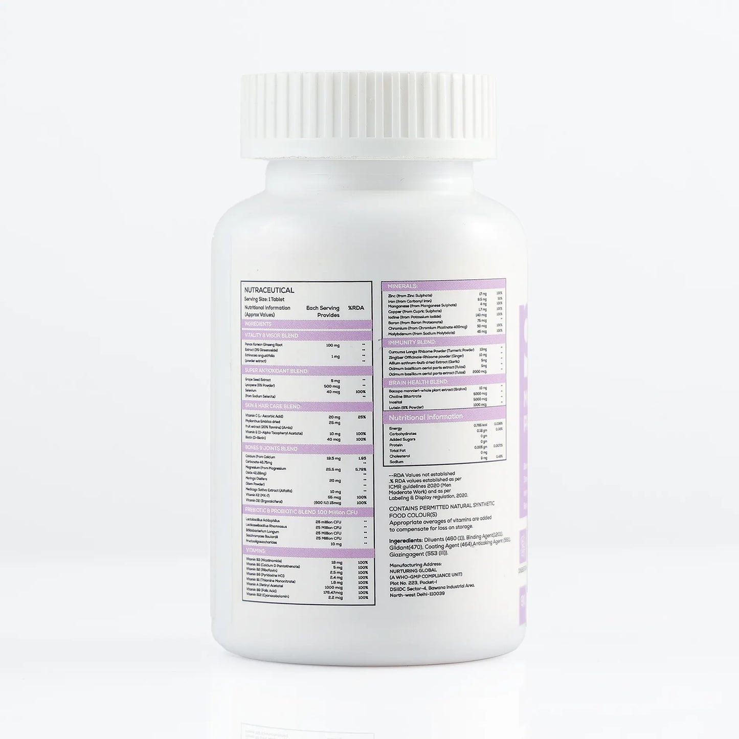 Multivitamin With Probiotics For Men