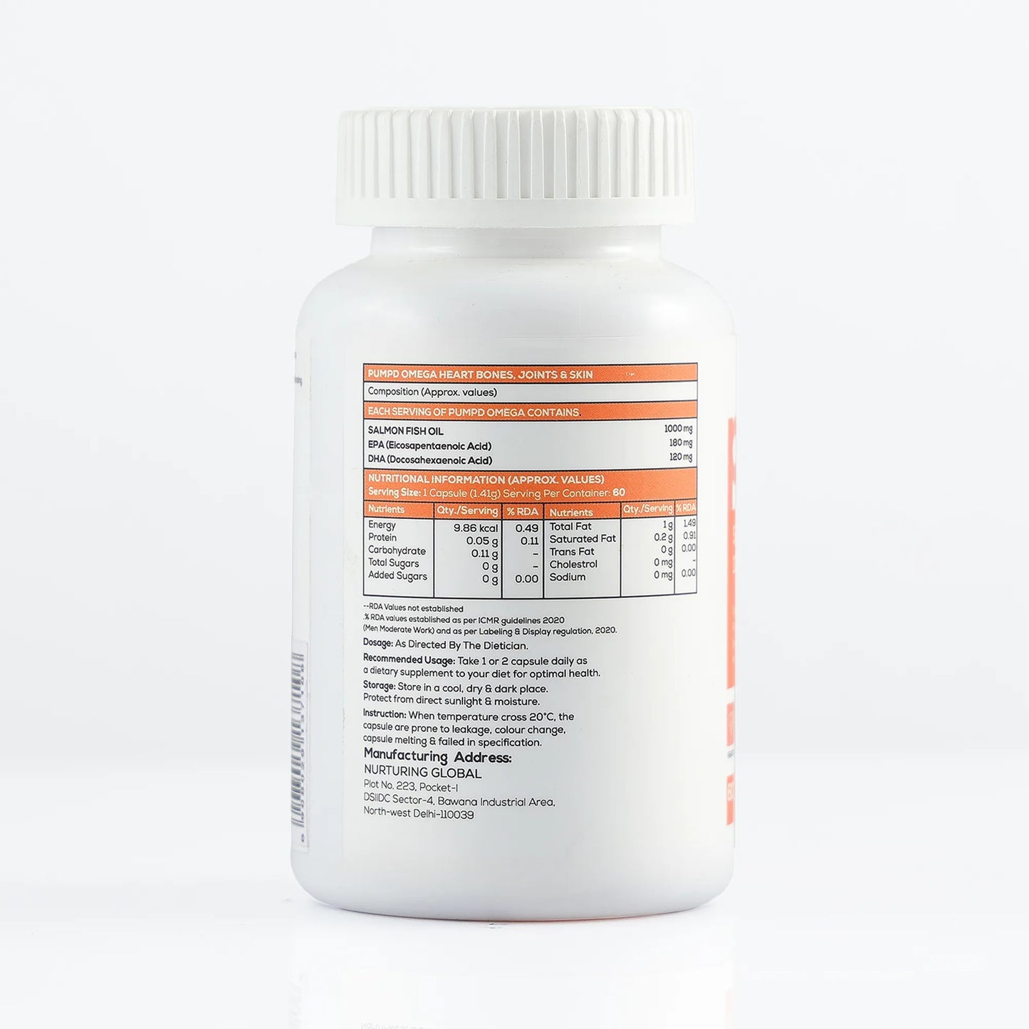 Salmon Fish Oil Capsules