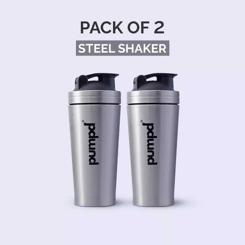 Steel Shaker - Pack of 2