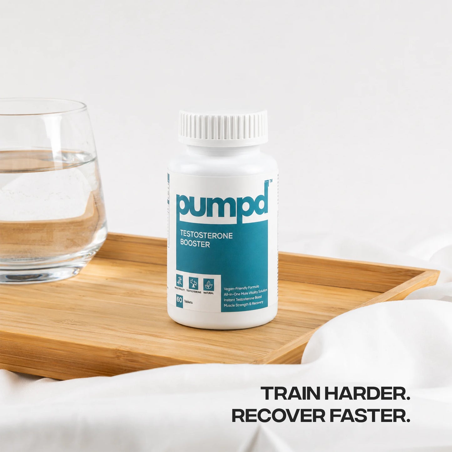 Pumpd Testosterone Supplement Supporting Strength Gaining and Improves Stamina