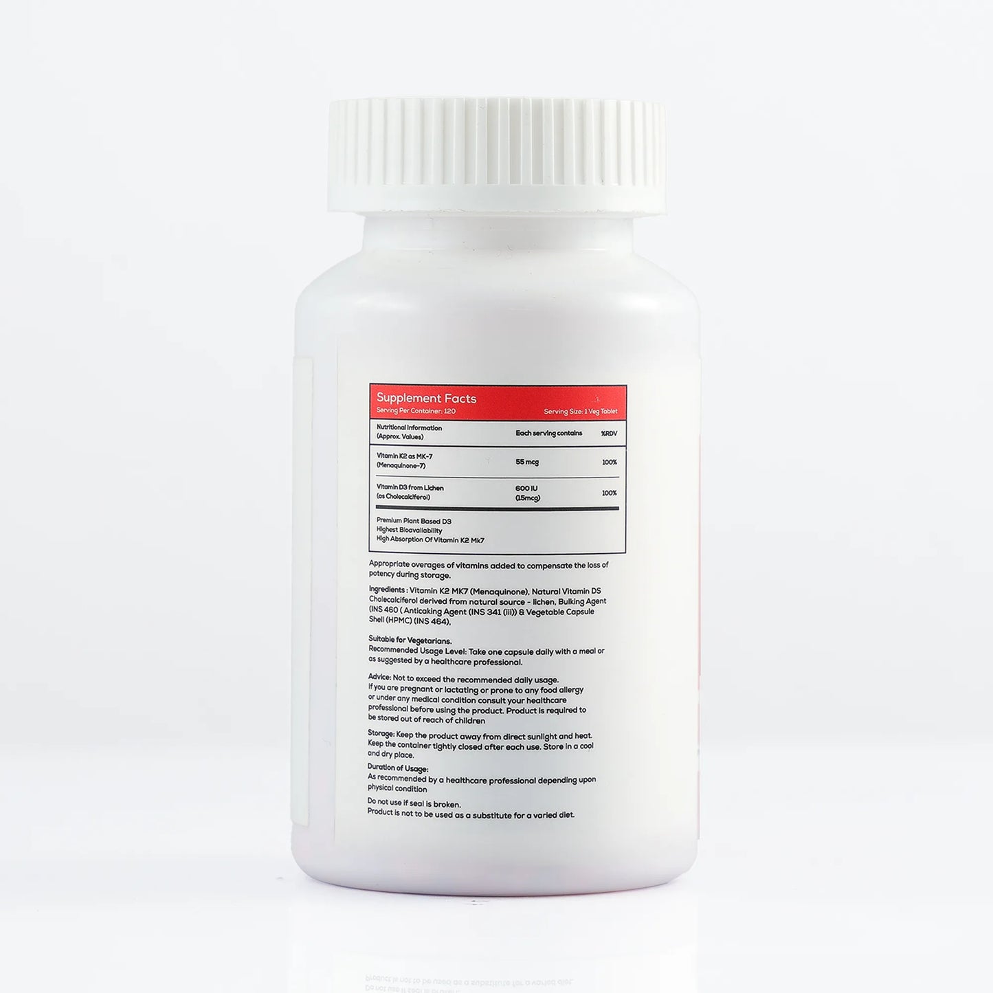 Vitamin D3 K2 Tablets
