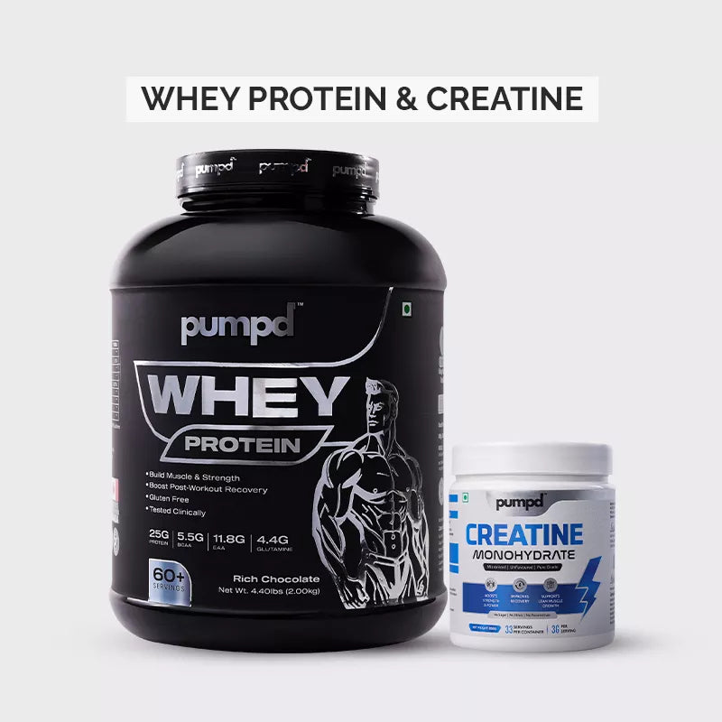 Whey Protein Concentrate and Creatine – Combo Pack