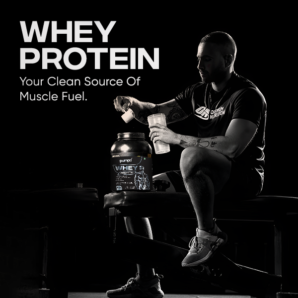 pumpd 2kg whey protein concentrate supplement